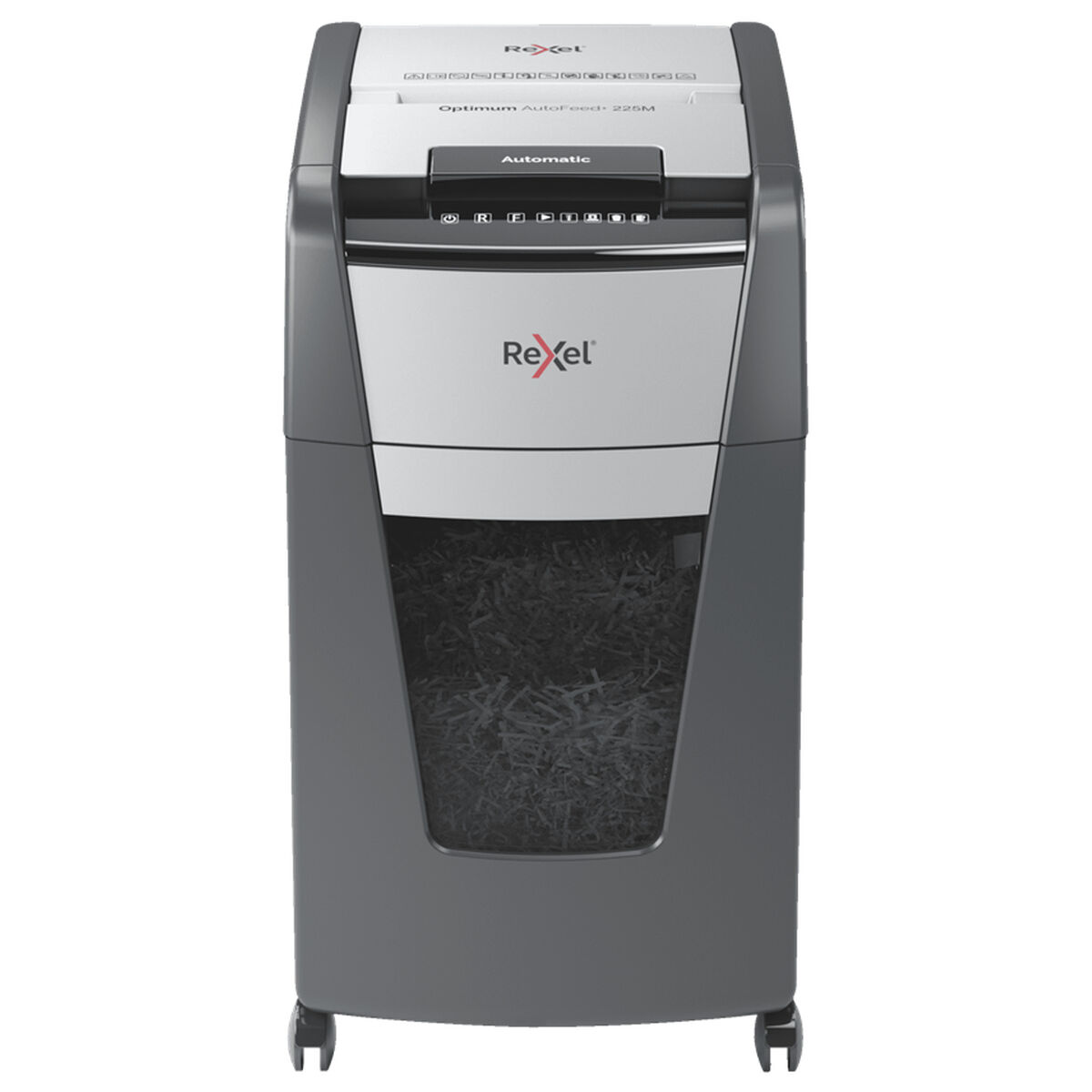 Papierversnipperaar Microsnippers Rexel AutoFeed+ 225M 60 L