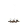 Plafondlamp Home ESPRIT Ijzer Teakhout 130 X 130 X 35 cm