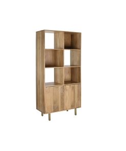 Planken DKD Home Decor Gouden Natuurlijk Mangohout 90 x 40 x 180 cm