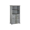 Planken Home ESPRIT Grijs Hemelsblauw Metaal Hout MDF 87 x 44 x 168