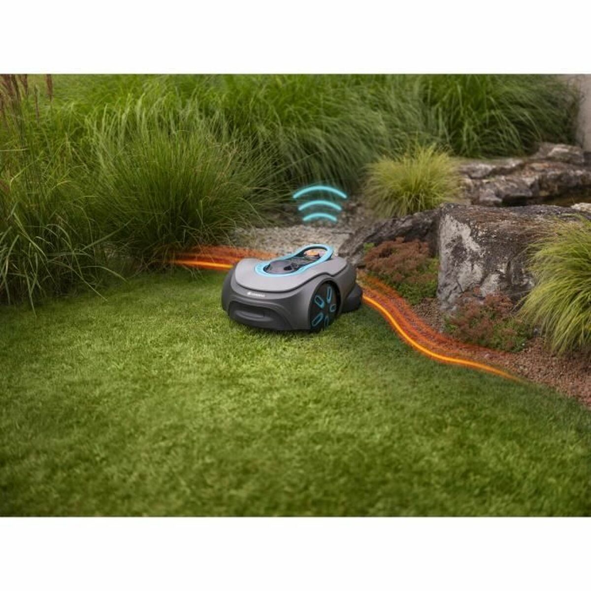 Robotmaaier Gardena Smart SILENO Free 1200 M² 100 m 1000 m² 250 m 180 m 800 m² 220 m 750 m² 1800 M² - Afbeelding 2