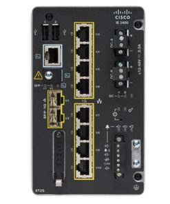 Schakelaar CISCO IE-3400-8T2S-E