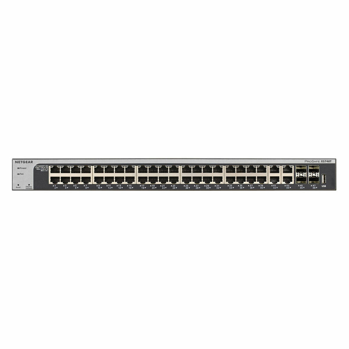 Schakelaar Netgear XS748T-100NES RJ-45 x 44 - Afbeelding 2