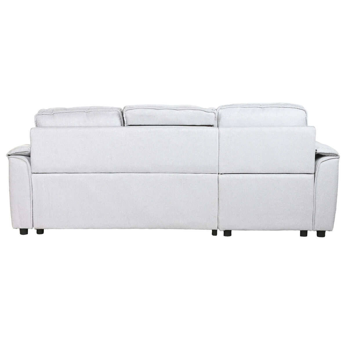 Slaapbank Home ESPRIT Lichtgrijs Modern 220 x 153 x 88 cm - Afbeelding 2