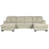 Slaapbank Home ESPRIT Zand Modern 298 x 154 x 92 cm