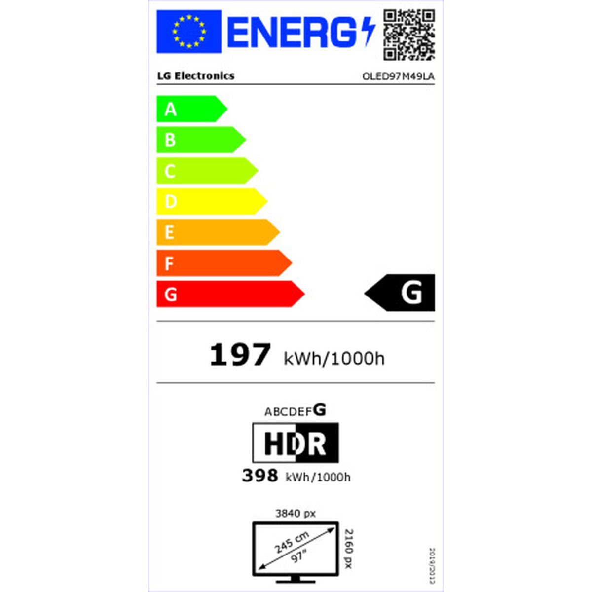 Smart TV LG 97M49LA 4K Ultra HD 97" OLED - Afbeelding 2