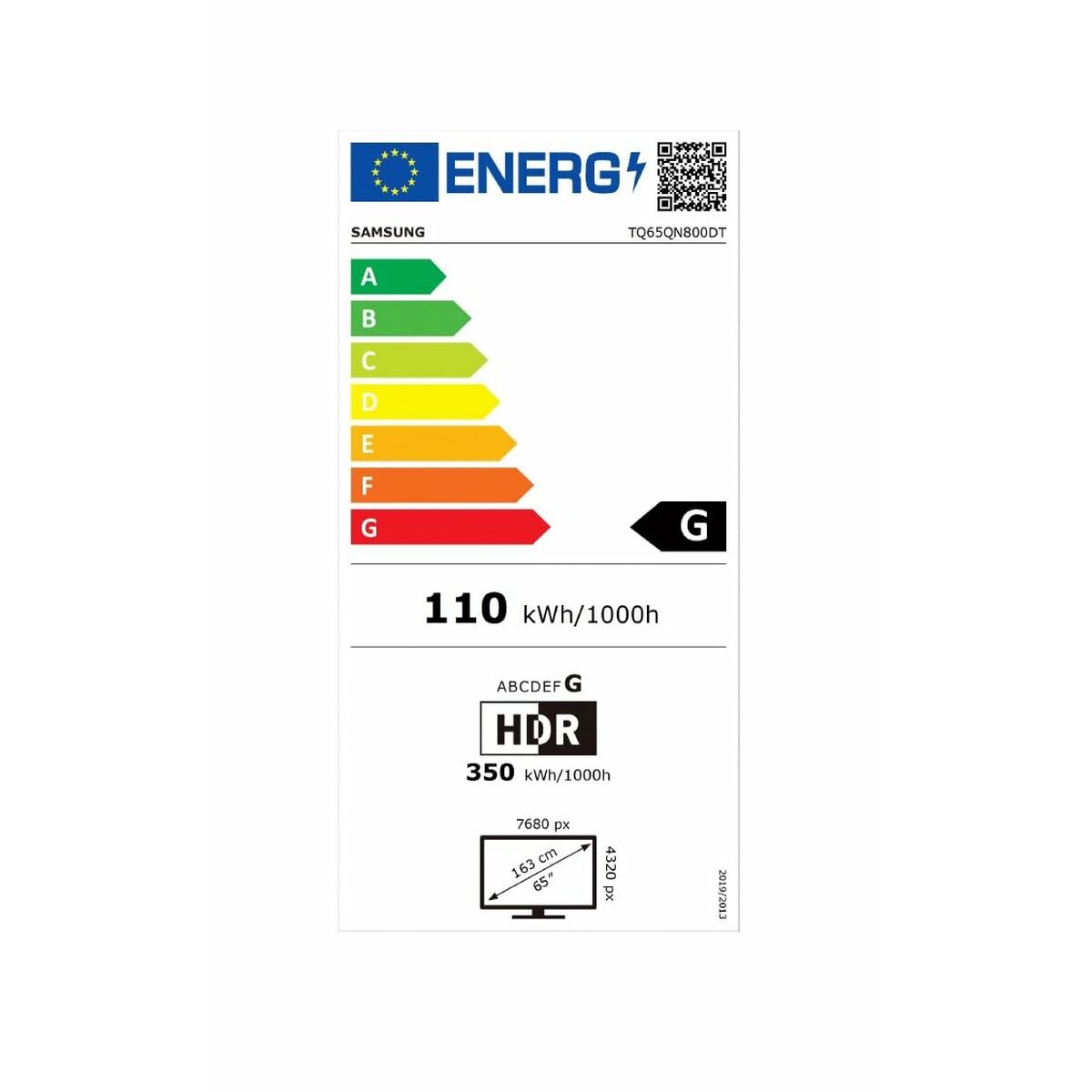 Smart TV Samsung TQ65QN800DTXXC 65" 8K Ultra HD LED HDR Neo QLED - Afbeelding 2