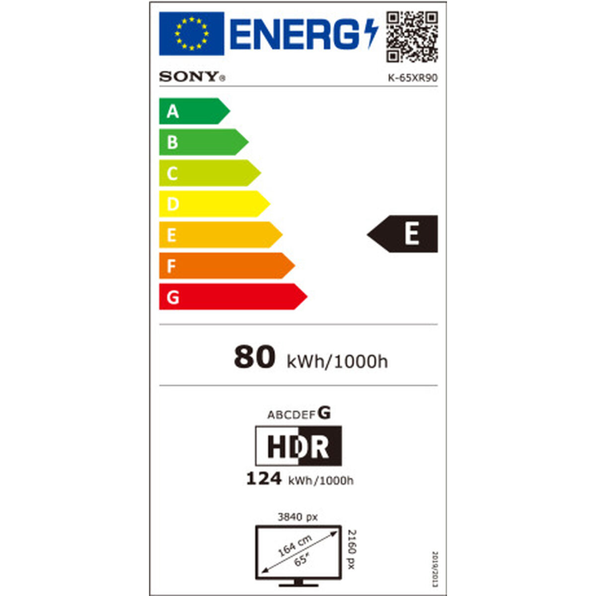 Smart TV Sony K65XR90PAEP 65" LED - Afbeelding 2