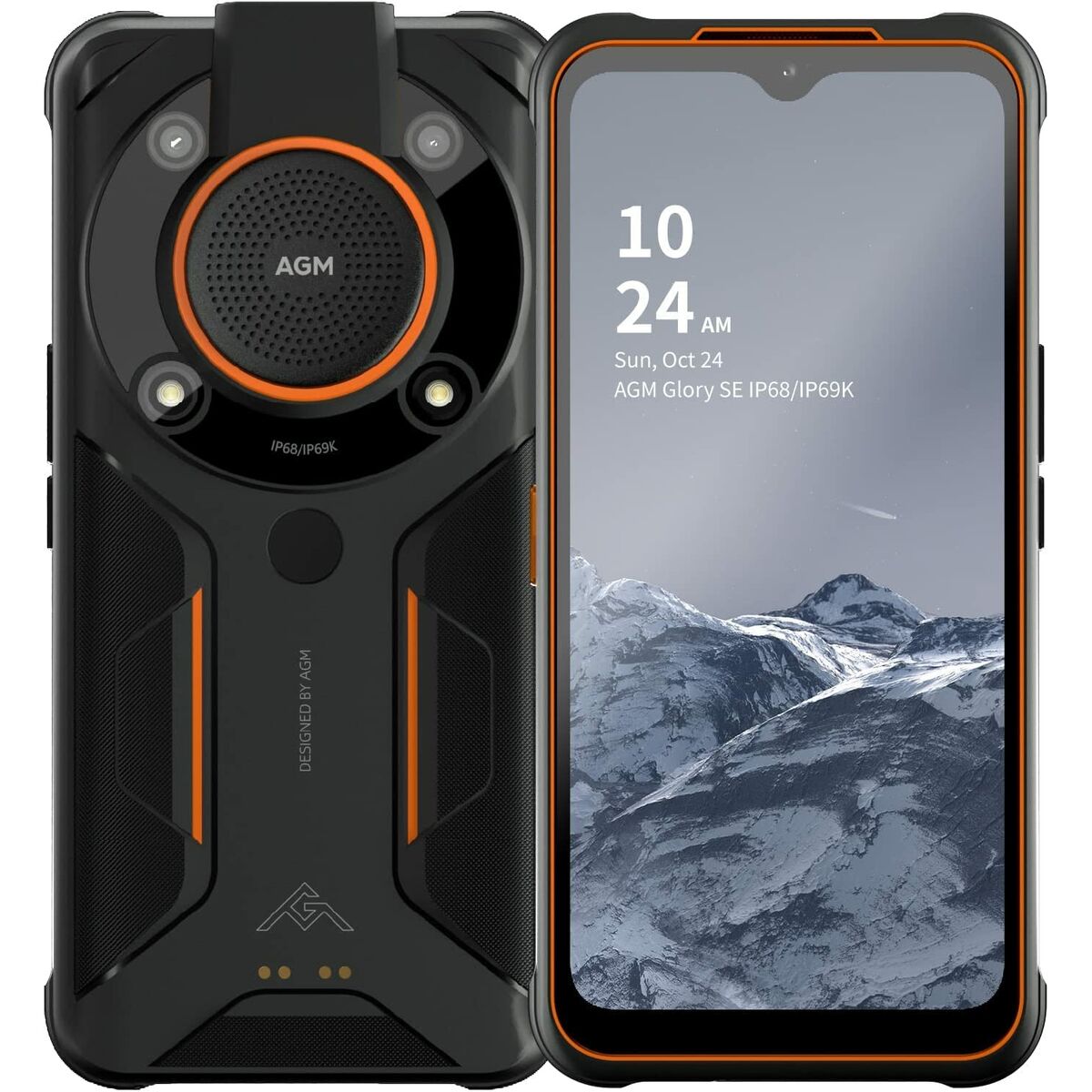 Smartphone AGM Glory SE Zwart 8 GB RAM 128 GB