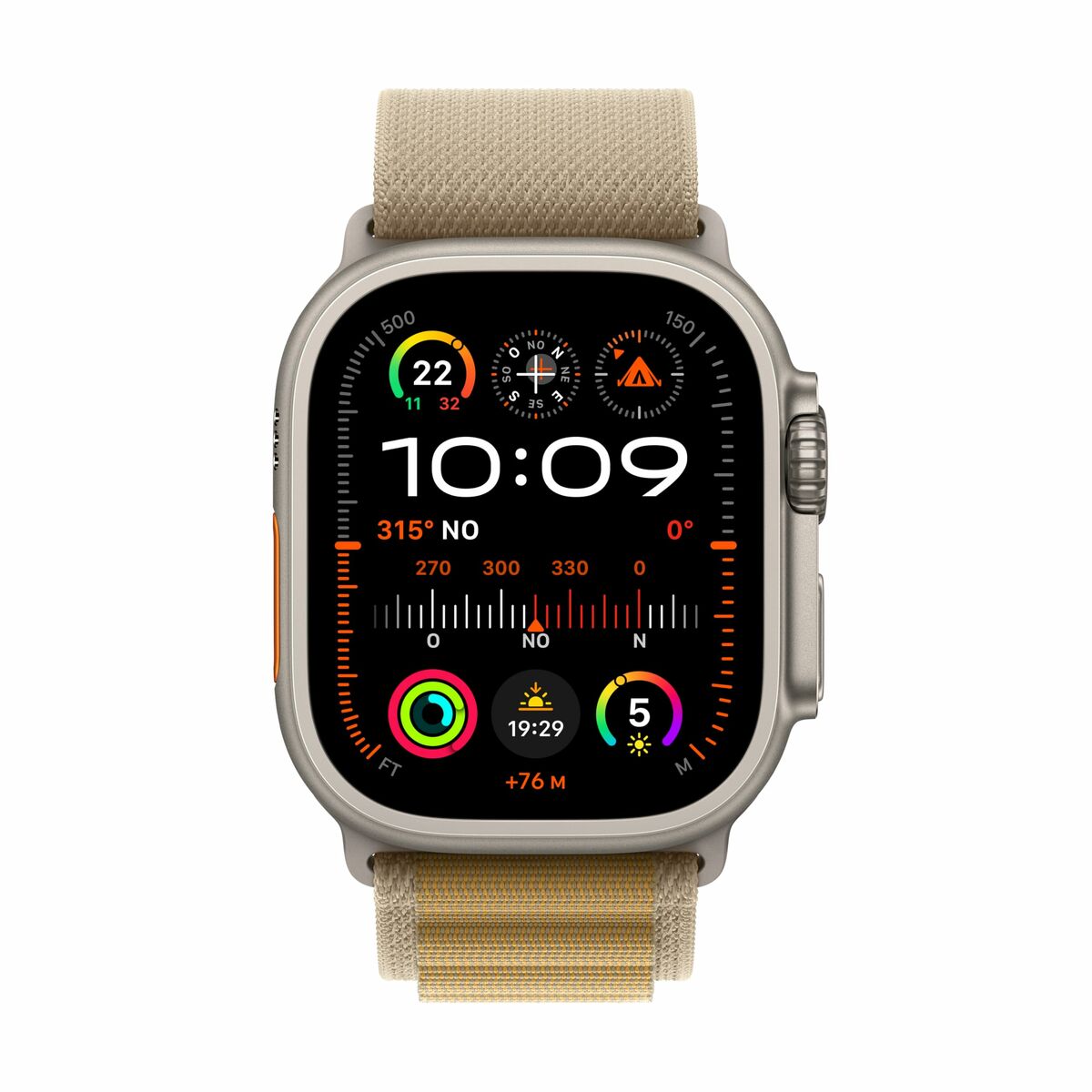 Smartwatch Apple MX4F3TY/A Titanium 49 mm - Afbeelding 2