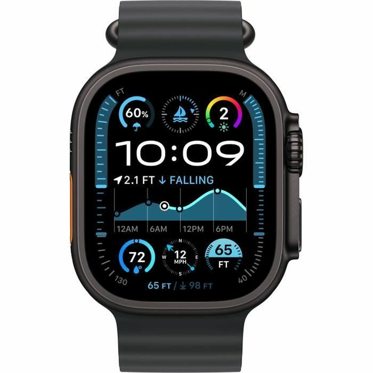 Smartwatch Apple Ultra 2 Zwart 49 mm - Afbeelding 2