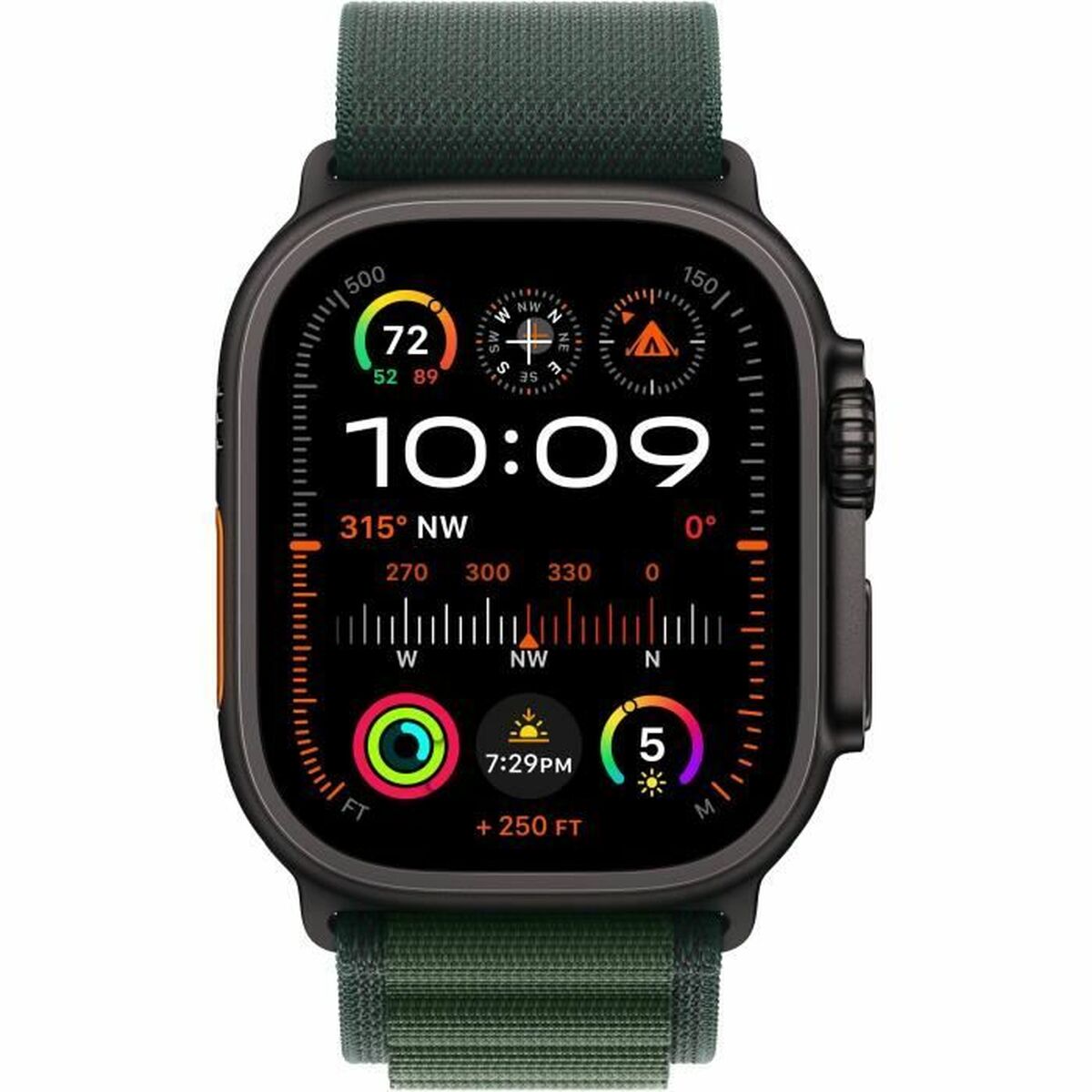 Smartwatch Apple Watch Ultra 2 49 mm Titanium Groen Zwart - Afbeelding 2