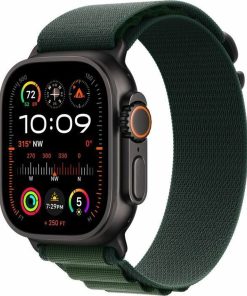 Smartwatch Apple Watch Ultra 2 49 mm Titanium Groen Zwart