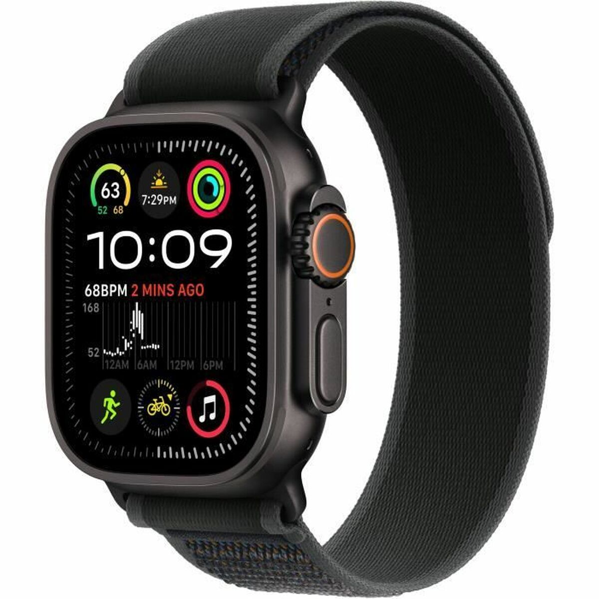 Smartwatch Apple Watch Ultra 2 Zwart 49 mm Titanium
