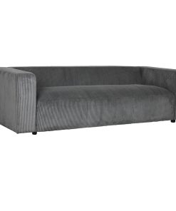 Sofa Home ESPRIT Lichtgrijs Modern 224 x 95