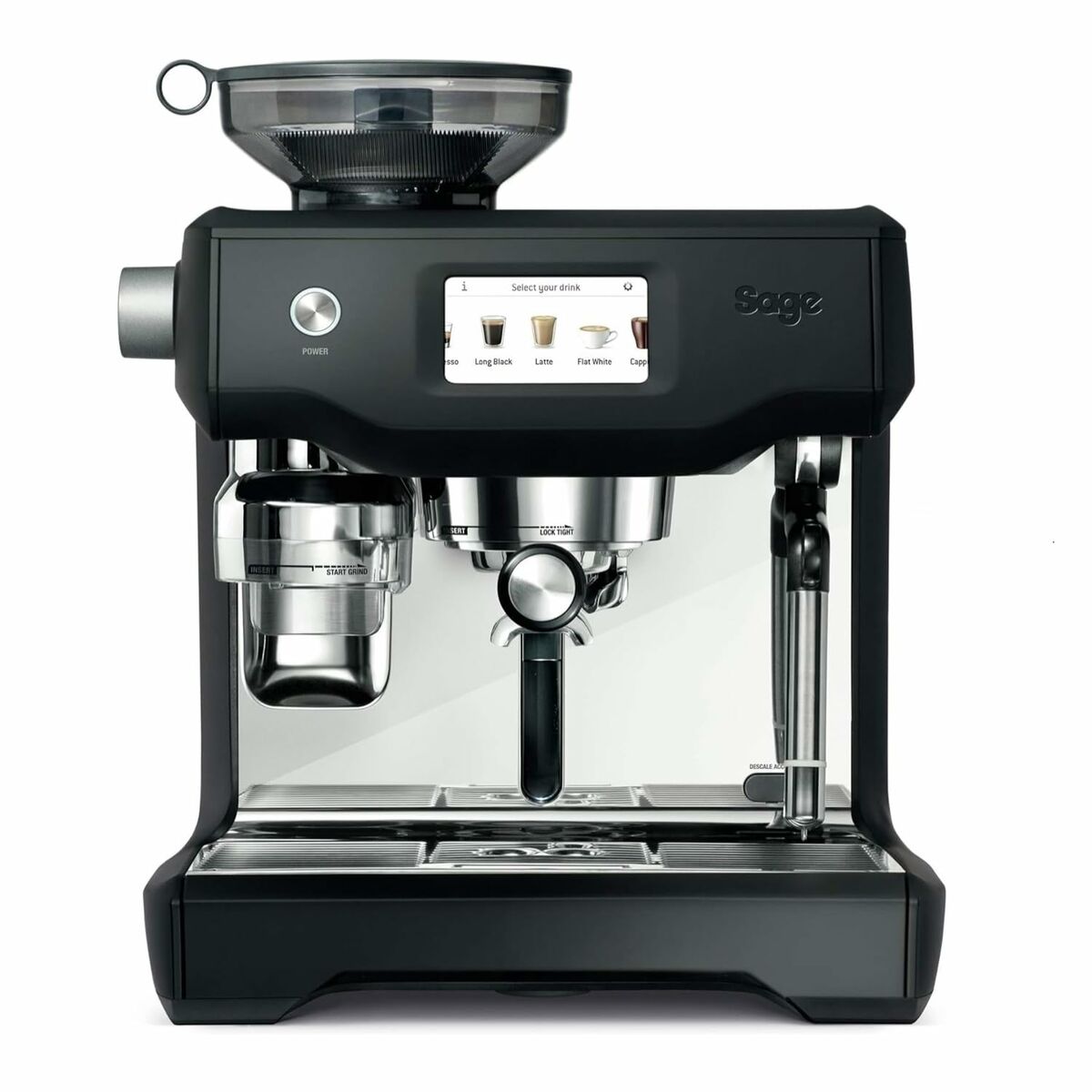 Superautomatisch koffiezetapparaat Sage SES990BTR4EEU1 Zwart Staal 2400 W 15 bar 2