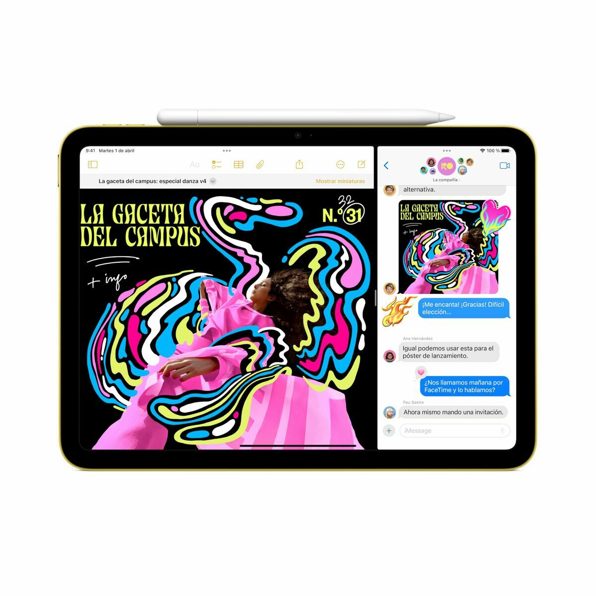 Tablet Apple Ipad 11 11" M4 512 GB Zilverkleurig - Afbeelding 2