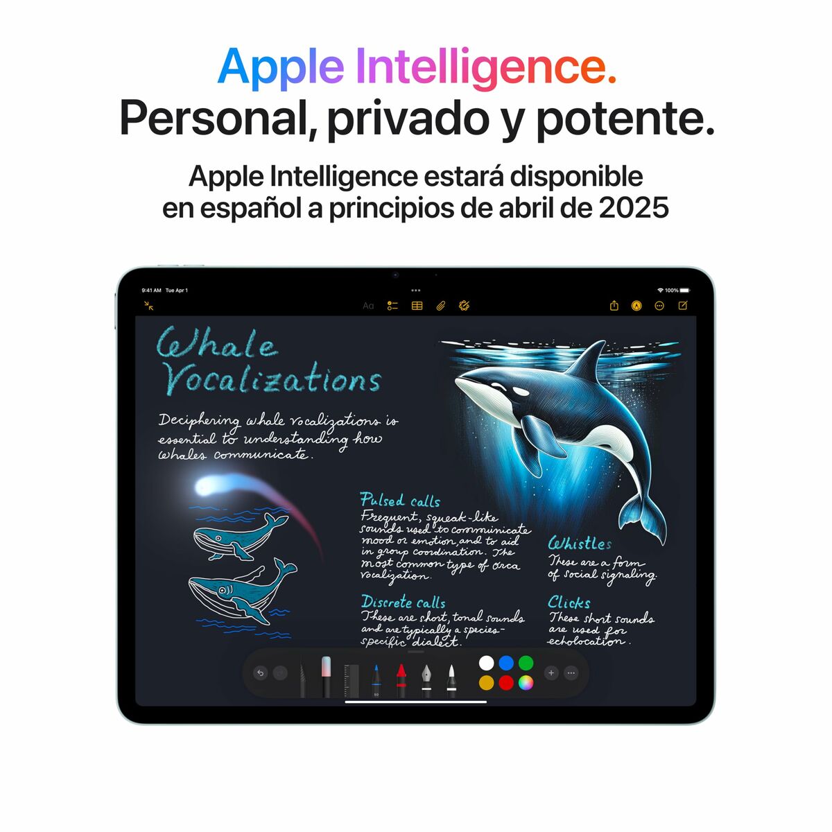 Tablet Apple iPad Air 7th 13" 8 GB RAM 256 GB Blauw M3 - Afbeelding 2