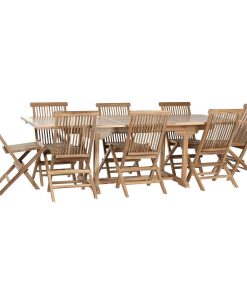 Tafel met stoelen Home ESPRIT 180 x 100 x 75 cm