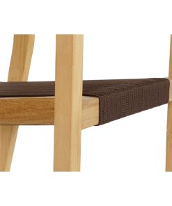 Alternative view of Tafel met vier stoelen DKD Home Decor 90 x 90 x 75 cm