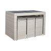 Tafel met zes stoelen DKD Home Decor 143 x 80 x 100 cm