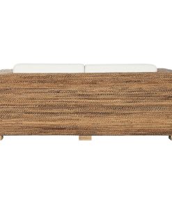 Alternative view of Tuinbank Home ESPRIT Wit Natuurlijk 192 x 92 x 65 cm