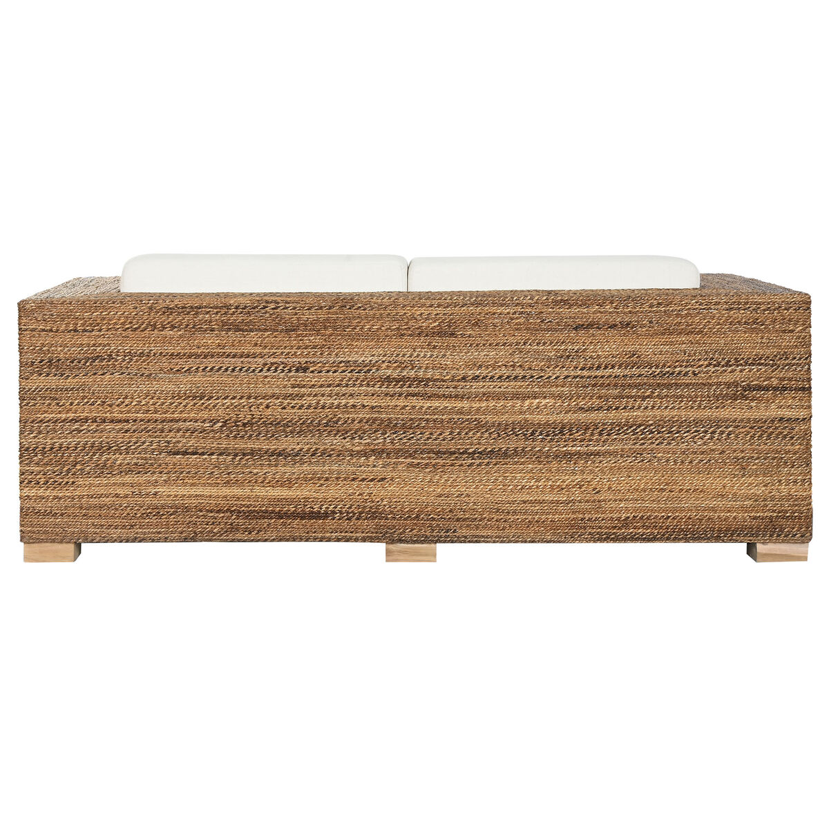 Tuinbank Home ESPRIT Wit Natuurlijk 192 x 92 x 65 cm - Afbeelding 2
