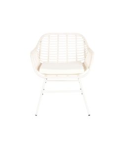 Alternative view of Tuinmeubilair DKD Home Decor Wit 124 x 74 x 84 cm (4 Onderdelen)