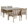 Tuinmeubilair Home ESPRIT Beige 160 x 90 x 75 cm 83 cm (5 Onderdelen)