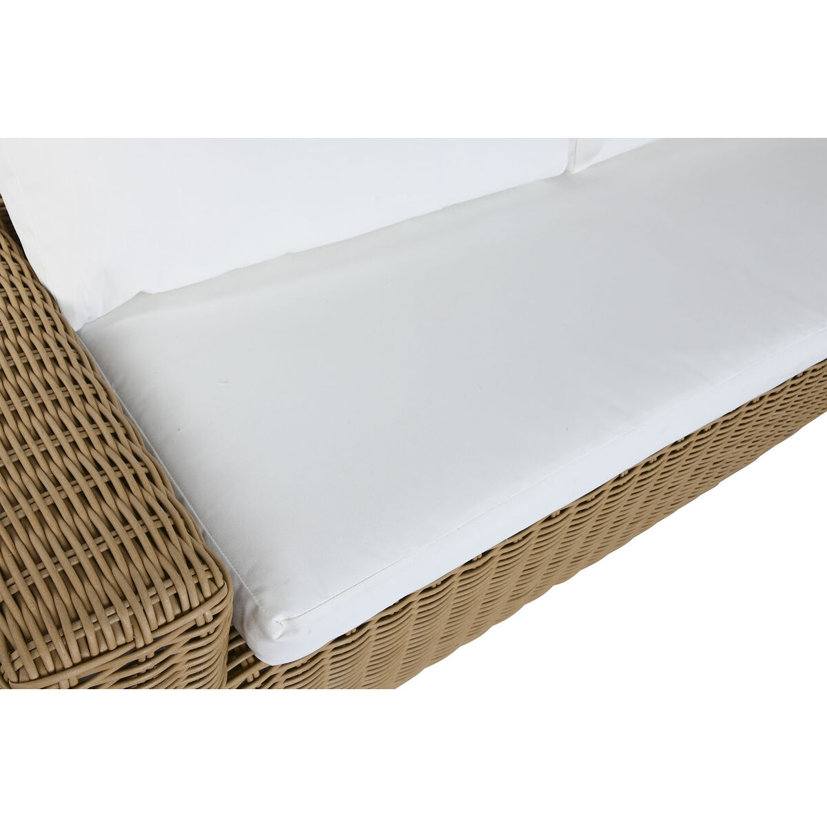 Tuinstoel Home ESPRIT Beige Lichtbruin 111 x 87 x 63 cm - Afbeelding 2