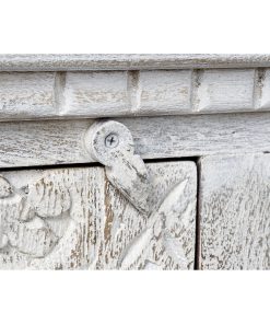 Alternative view of Tv-meubel DKD Home Decor 8424001858347 Metaal Wit Mangohout 160 x 40 x 65 cm