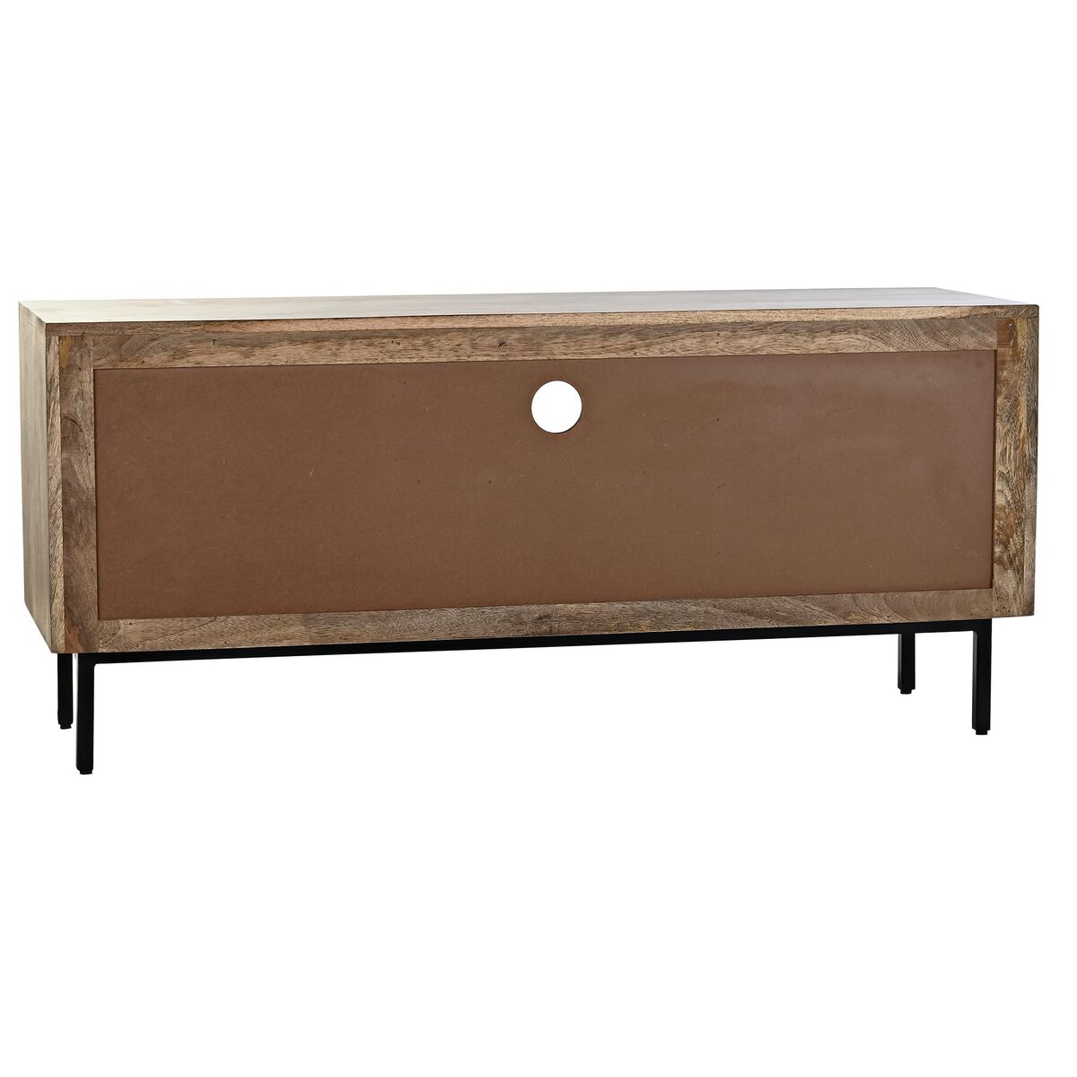 Tv-meubel DKD Home Decor Metaal Mangohout (125 x 40 x 55 cm) - Afbeelding 2