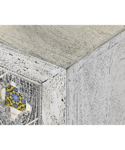 Alternative view of Tv-meubel DKD Home Decor Wit Beige Grijs Multicolour Keramisch Mangohout 130 x 40 x 56 cm