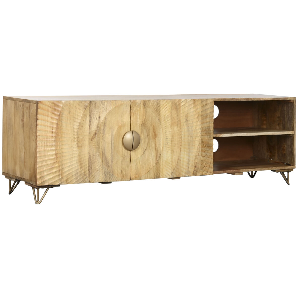 Tv-meubel Home ESPRIT Natuurlijk 160 x 40 x 50 cm