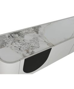Alternative view of Tv-meubel Home ESPRIT Wit Zwart Beige 200 x 40 x 42 cm