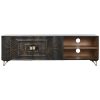 Tv-meubel Home ESPRIT Zwart 160 x 40 x 50 cm