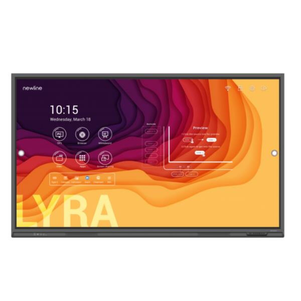 Videowall Monitor Newline Interactive TT-7523Q 4K Ultra HD 75" - Afbeelding 2