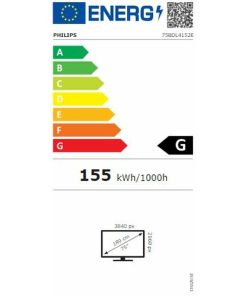Alternative view of Videowall Monitor Philips 75BDL4152E/00 75"