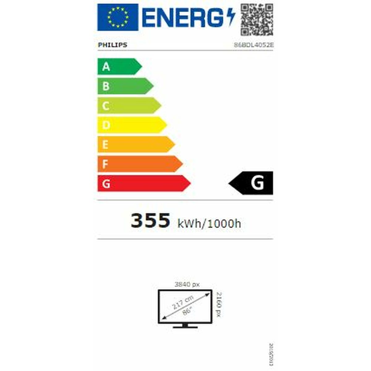 Videowall Monitor Philips 98BDL4650D/00 4K Ultra HD 98" - Afbeelding 2