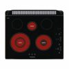 Vitro-keramische Kookplaat Vitrokitchen 301TGN 60 cm Zwart (5 Kookzones)