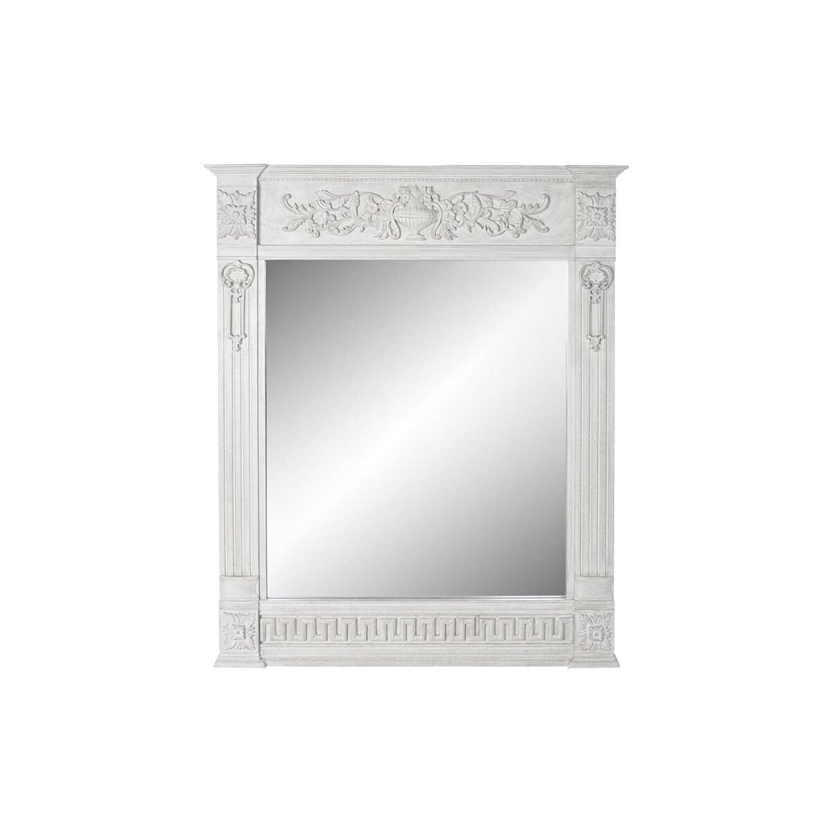 Wandspiegel DKD Home Decor Grijs Romantiek 133 x 8