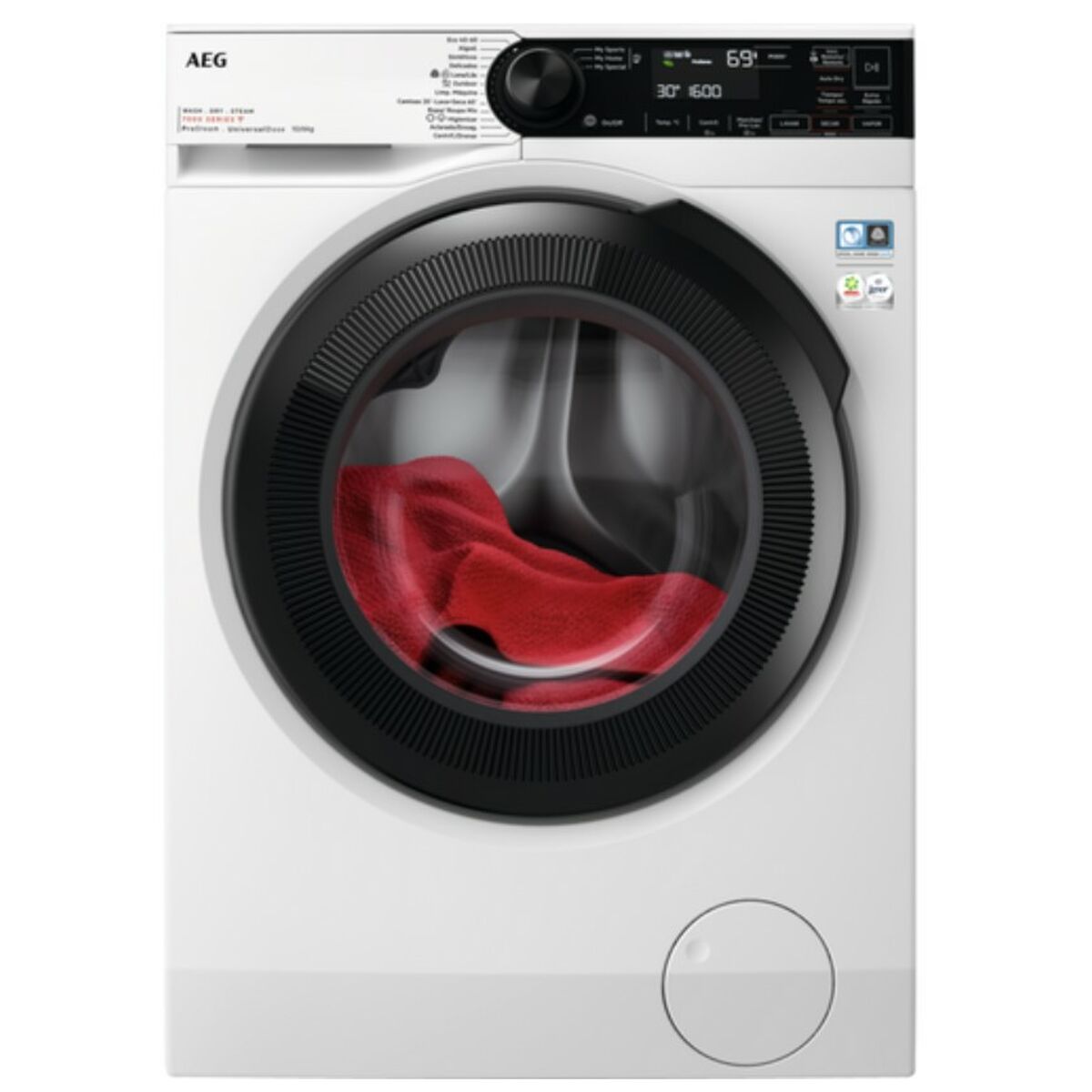 Washer - Dryer AEG Series 7000 LWR7316O4O 1600 rpm 10 kg 6 Kg Wit
