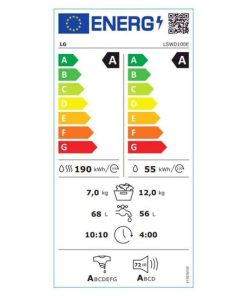 Alternative view of Washer - Dryer LG LSWD100E 1600 rpm 12kg / 7kg