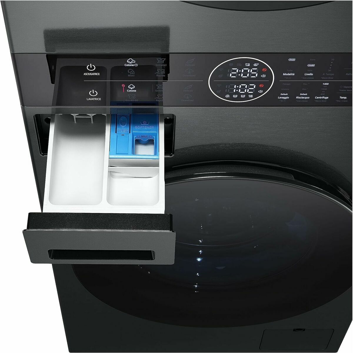 Washer - Dryer LG WT1210BBF 1400 rpm 10kg / 12kg - Afbeelding 2