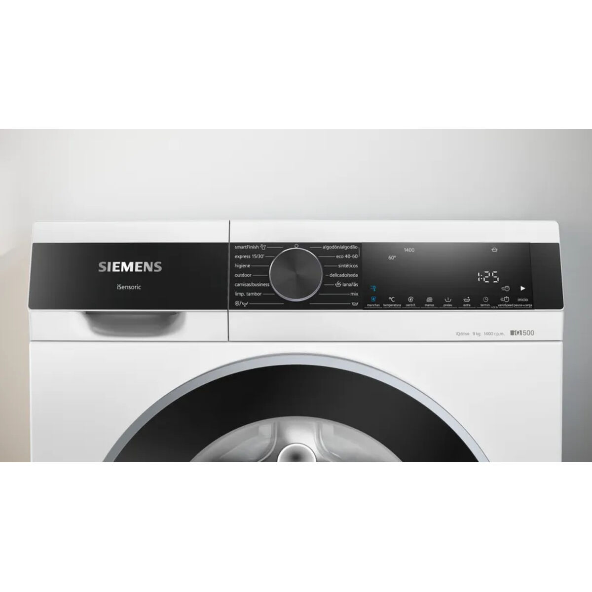 Wasmachine Siemens AG WG44G2ZAES 60 cm 1400 rpm 9 kg - Afbeelding 2