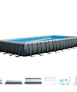 Zwembad Verwijderbaar Intex 26378 975 x 132 x 488 cm