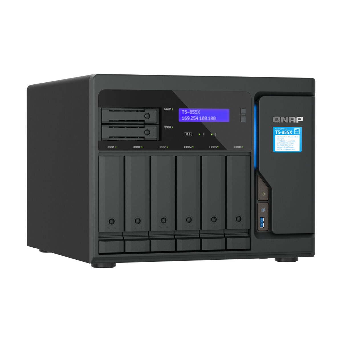Draadloze telefoon Qnap TS-855X-8G - Afbeelding 2