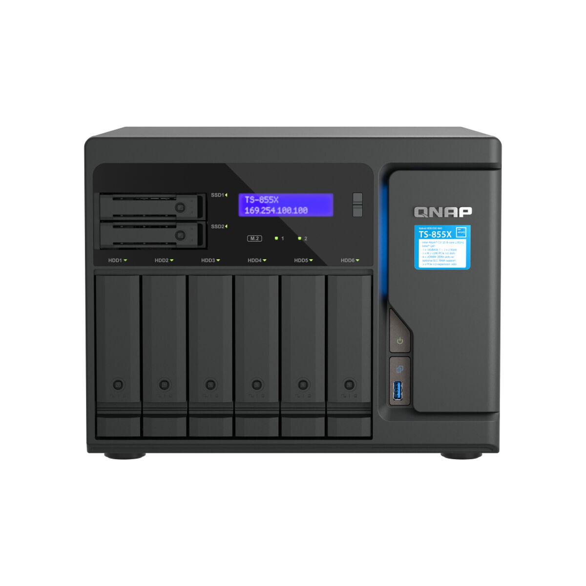 Draadloze telefoon Qnap TS-855X-8G