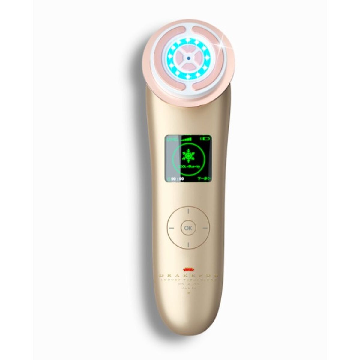 Fototherapie en Elektrostimulatie Drakefor NANOSKIN INTELIGENT Wit Gouden