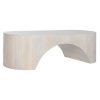 Hoofdtafel Home ESPRIT Wit 137 x 60 x 42 cm